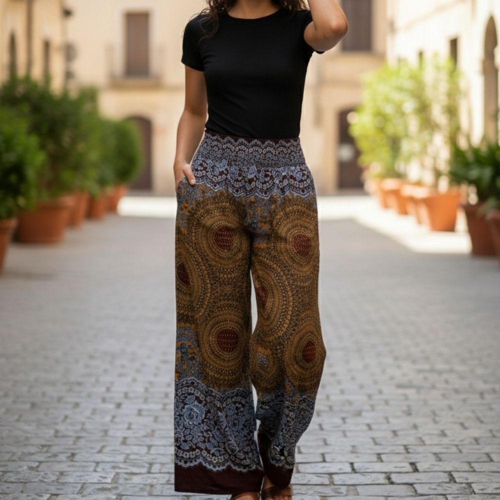 Elegant Wide-Leg Pants